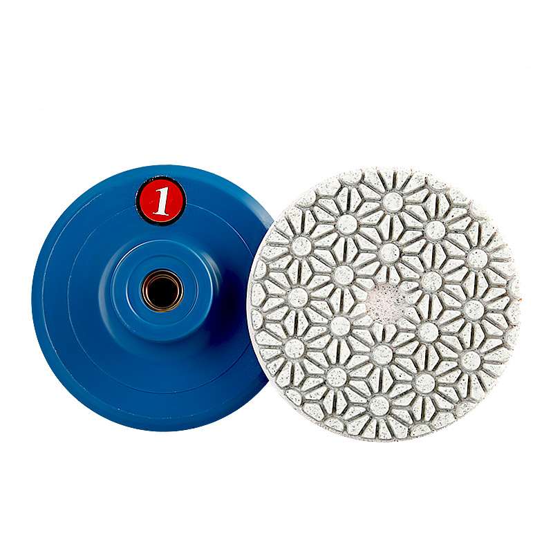 Four-step integrated stone wet grinding disc