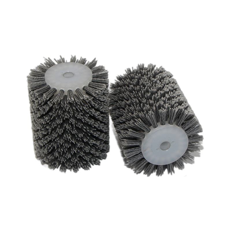 Polishing bristle abrasive wheel brush