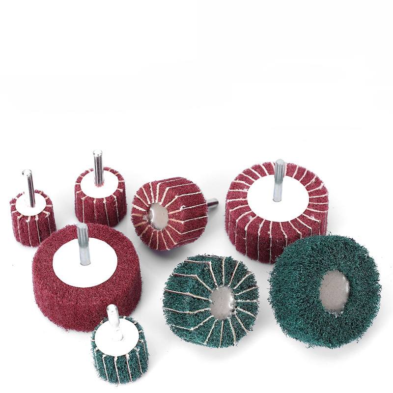 6mm shank diameter scouring pad grinding head