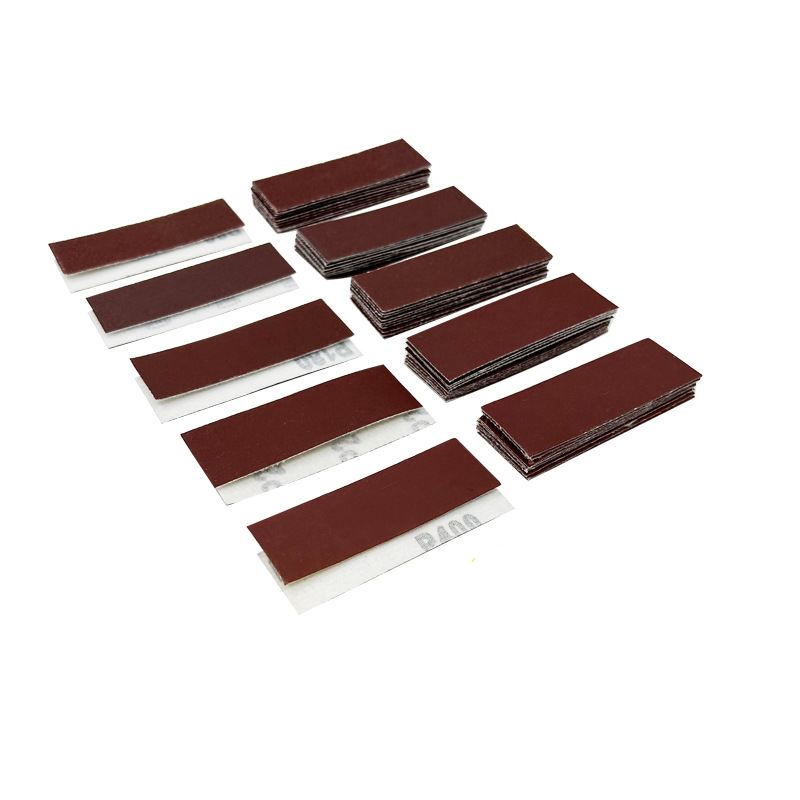 30*90mm rectangular flocked sandpaper sheet wholesale