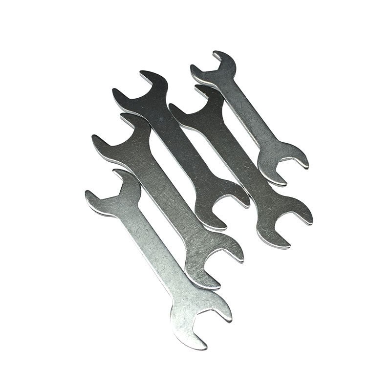 Double-ended open-end electroplated wrench