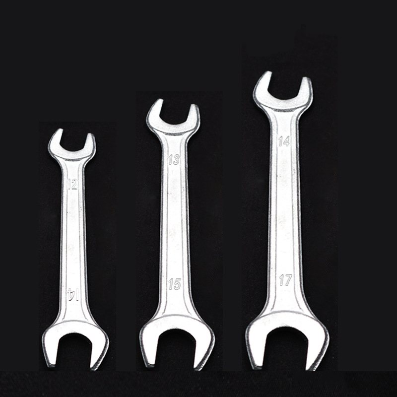 Double-ended open-end wrench manufacturing