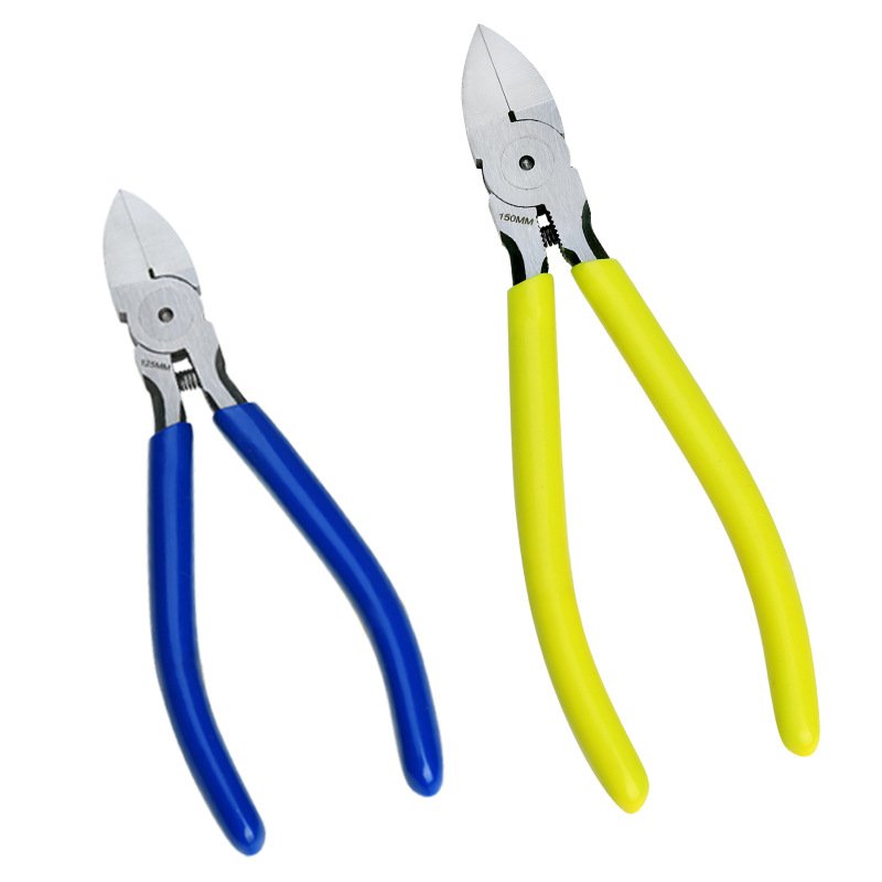 Industrial grade 5-inch and 6-inch chrome vanadium steel sprue pliers