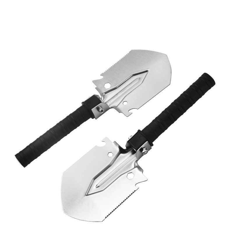 Small folding military shovel for outdoor camping