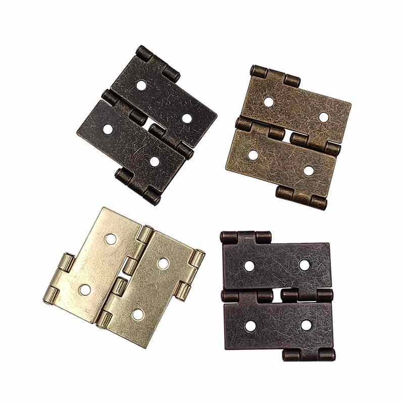 Double-sided double-opening hinge