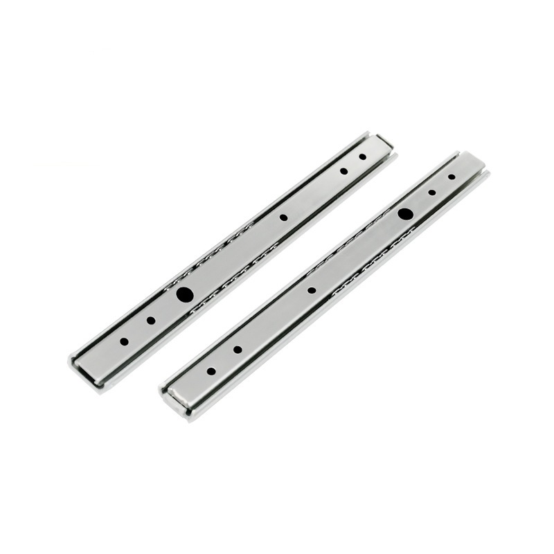 4-inch to 20-inch, 20mm wide two-section steel slide rails