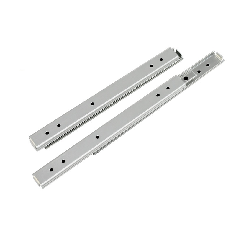 4-inch to 20-inch, 20mm wide three-section steel slide rails