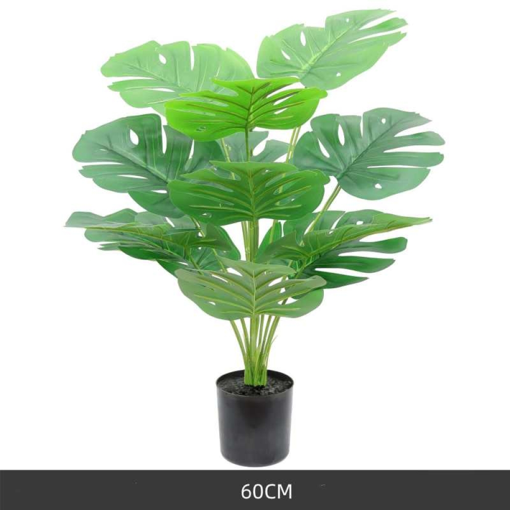 Artificial 60-180 cm Artificial Monstera Leaf Bonsai