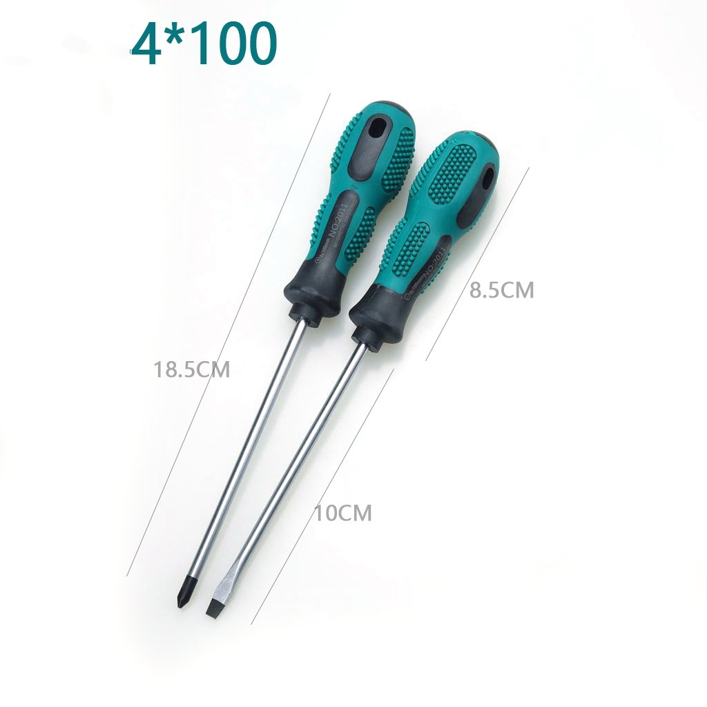 Blue handle flathead and Phillips screwdrivers factory direct sales