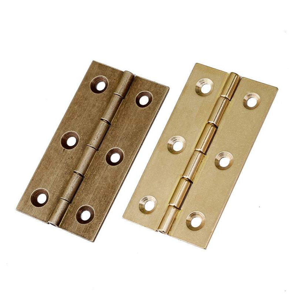 1-inch, 1.5-inch, 2-inch, 2.5-inch, 3-inch, 3.5-inch, and 4-inch brass hinges