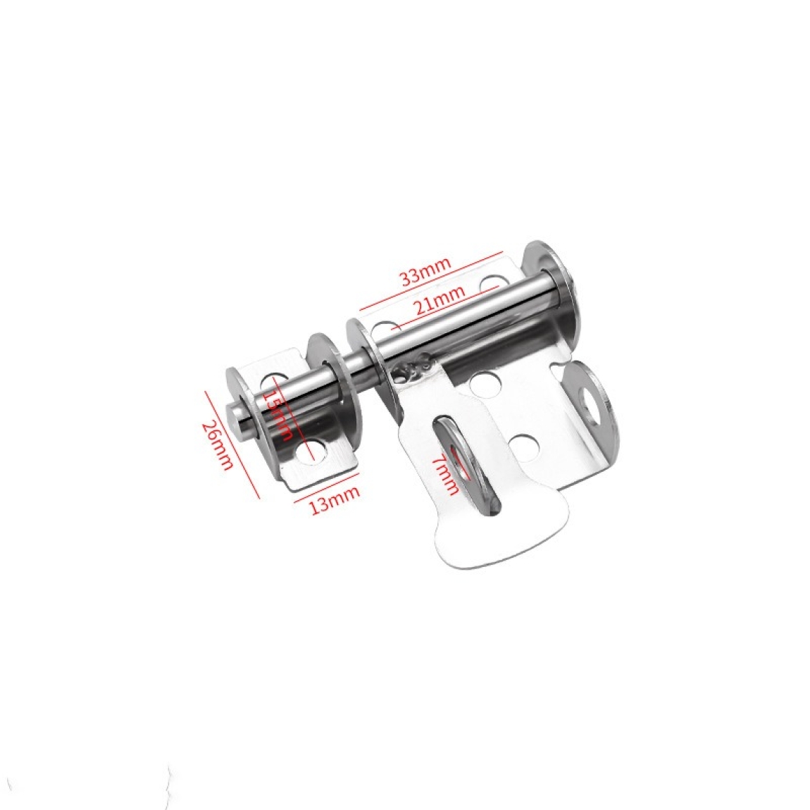 2-inch, 4-inch, 6-inch and 8-inch door latches