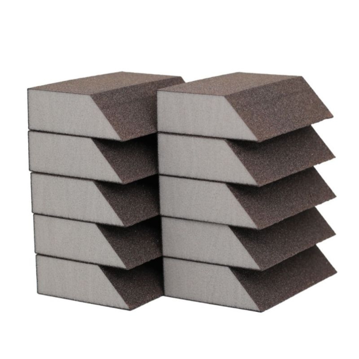 Angled sponge sand block