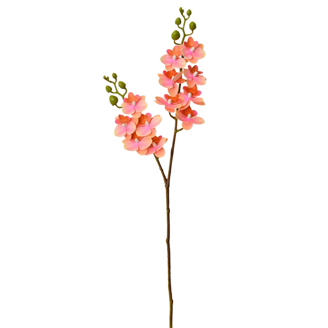 Wholesale two branches artificial Phalaenopsis orchid
