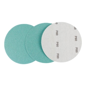 2-inch, 3-inch, and 5-inch green polyester film sandpaper