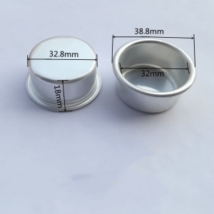 Factory wholesale aluminum candle cups