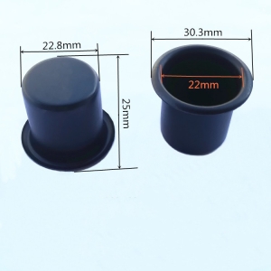 Simple iron candle holder