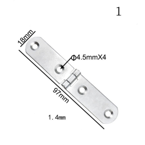 Semi-circular Iron hinge