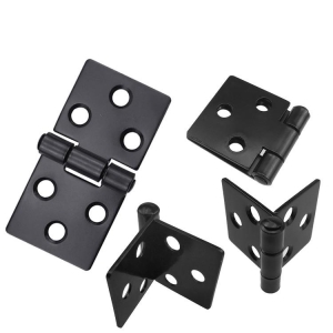 1.5-inch iron black hinge