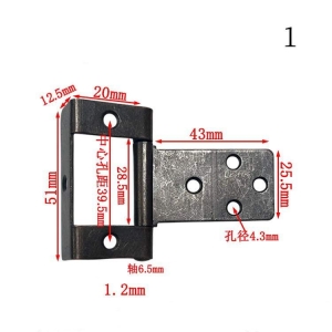 Iron three-fold hinge wholesale