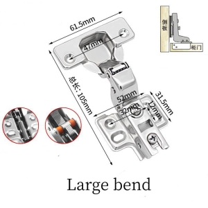 Cold-rolled steel hydraulic hinge