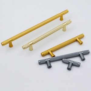 Frosted aluminum alloy handle