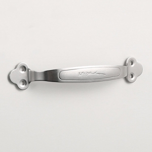 Stainless steel bow-shaped handles