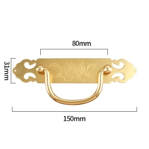 Brass square handle