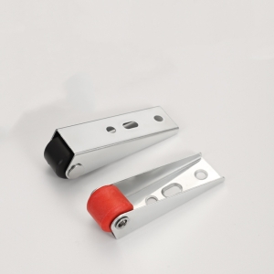 Silent sliding door guide wheels