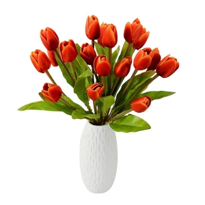 Simulated tulip bunch