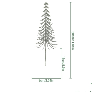 Artificial pine needle plants