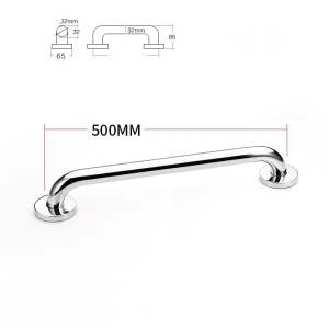 Dia32mm 201 stainless steel 300-800mm bathroom grab bars