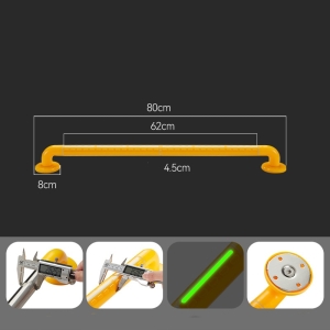 30 to 100 cm toilet safety grab bar with glow-in-the-dark strip