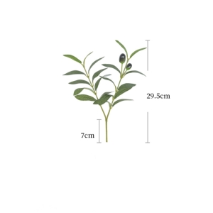 Artificial olive branches wholesale