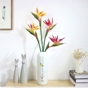 Simulated Bird of Paradise flower
