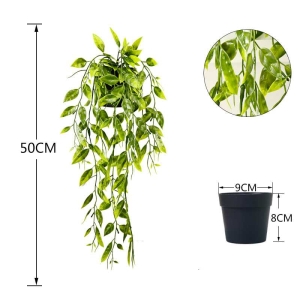 Green faux pea vine