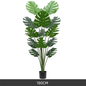 Artificial 60-180 cm Artificial Monstera Leaf Bonsai