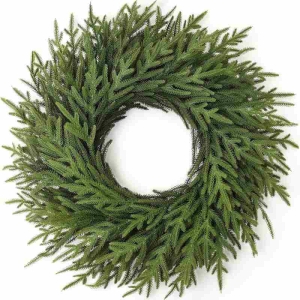 60cm Artificial Norfolk Island Pine‌ Wreath