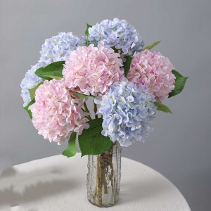 Vibrant Colors Artificial Hydrangea Flowers