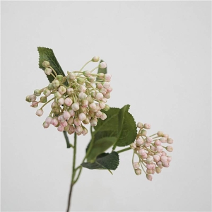 Simulated hydrangea fruit with two branches