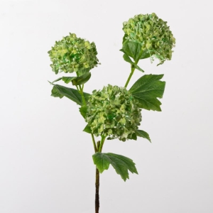 Artificial hydrangea with three flowers