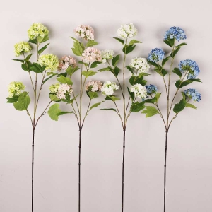 Snowball-shaped artificial hydrangea