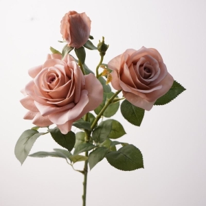 Autumn-style artificial rose bouquet