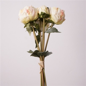 Bouquet of artificial peony buds
