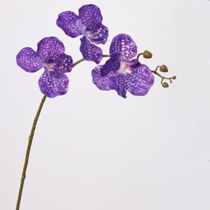 Touch-sensitive moisturizing simulated Vanda orchid