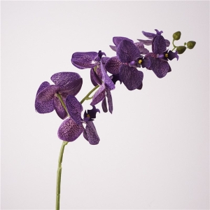 Artificial Phalaenopsis orchid with 8 flowers