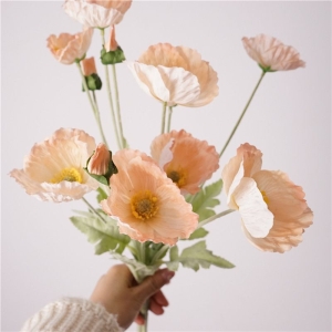 Simulated Icelandic poppy