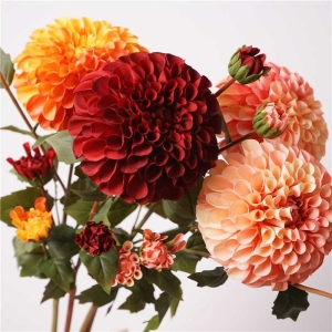 Artificial dahlia wholesale