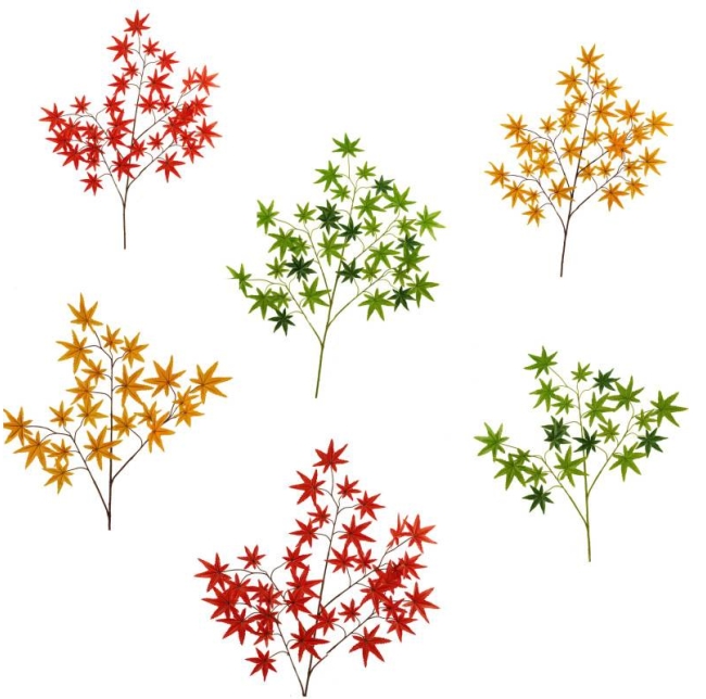 Artificial maple leaf