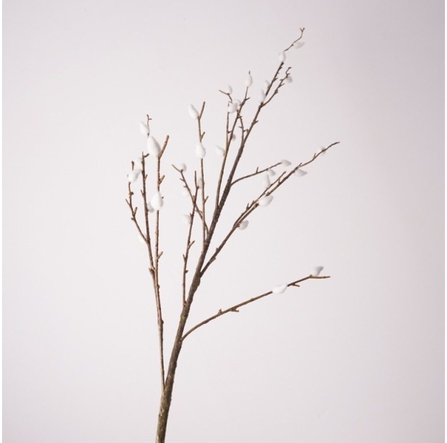 Simulated Silver Willow Twig