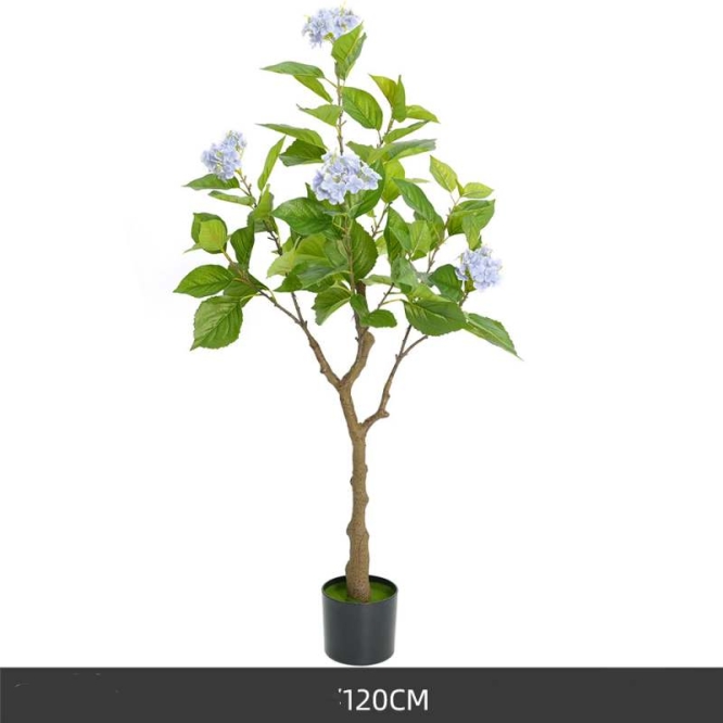 120 to 170cm artificial purple  hydrangea tree